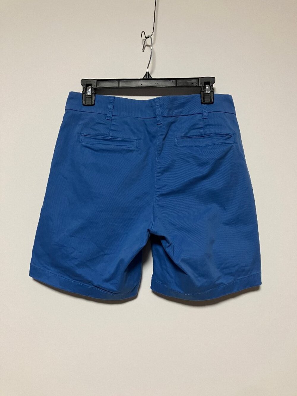J. Crew Royal Blue Stretch Cotton 4" Chino Shorts, Size 4, Mid Rise - Picture 2 of 6